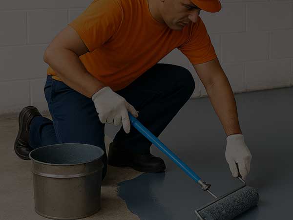 Epoxy flooring finishing installation services