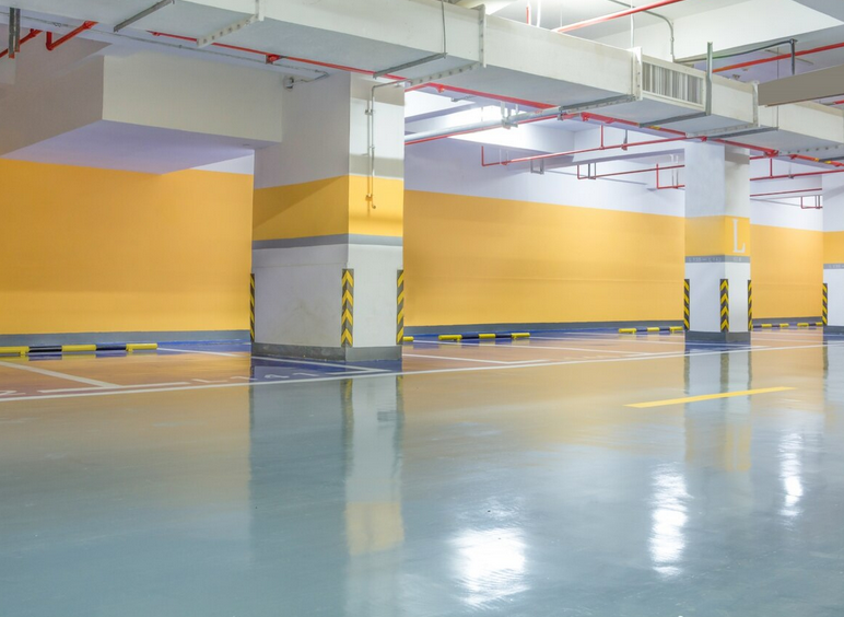 Epoxy flooring finishing installation services